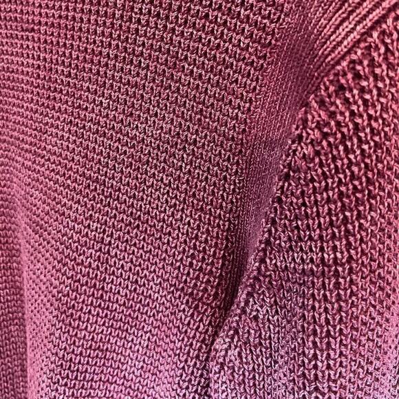 INC International Concepts 100% Cotton Hoodie Sweater Mens XS Maroon Stonewashed - Picture 7 of 8